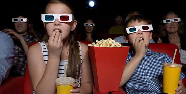 watching movie
